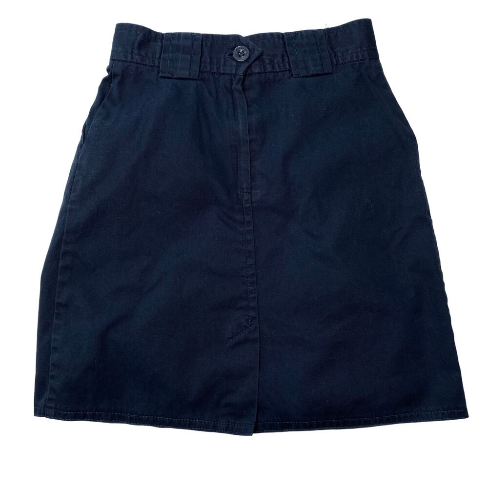 Burberrys Skirt A-Line Pockets Cotton Blue Boutique Kids Girl’s Size 6-7